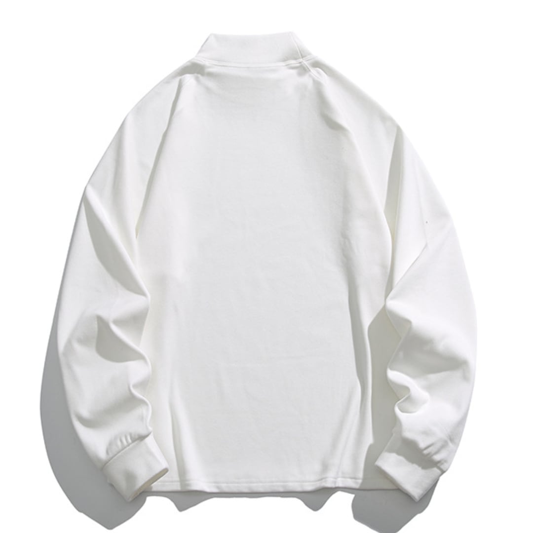ハイネック　ラグランスリーブ　長袖Tシャツ　C192