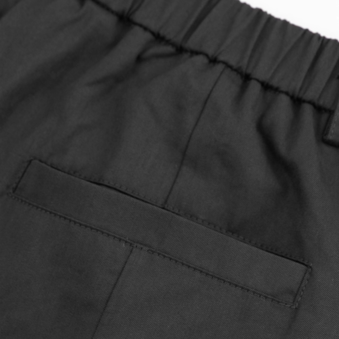 Tencel Cotton Wide Barrel Pants N741