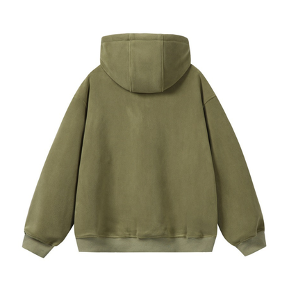 フリース　ハーフジップ　パーカー　N941