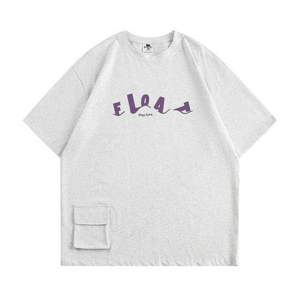 【FLOAT】ミニポケット　プリントTシャツ　N326