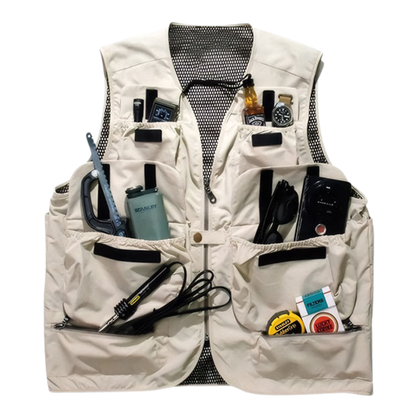 ユーティリティ　マルチポケット　ベスト　N1333