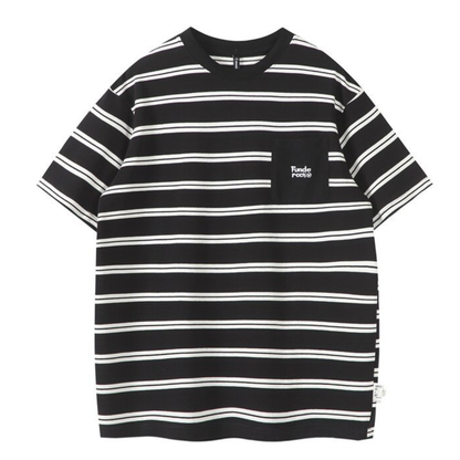 ワンポイントPK　ボーダーTシャツ　N1511