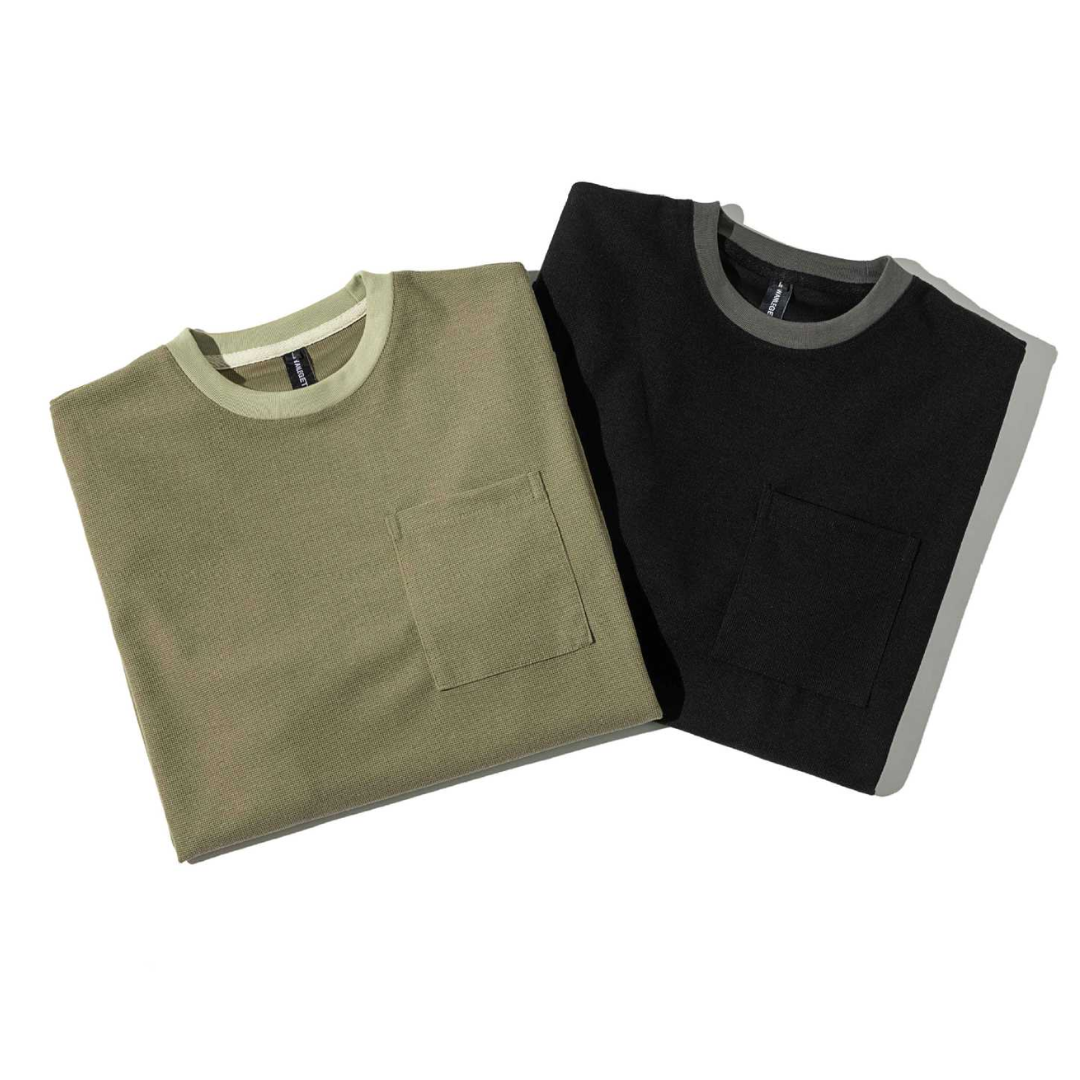 ミニワッフル　ドロストヘム　Tシャツ　N502
