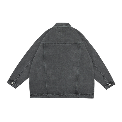 Faux layered wool polo collar knit N748