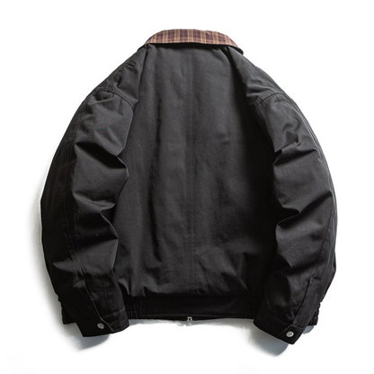 トラッドチェック　パテッド　ジャケット　N937