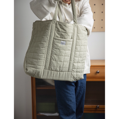 Quilted Big Tote Bag N709