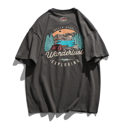 シーニックプリント　Tシャツ　N1411