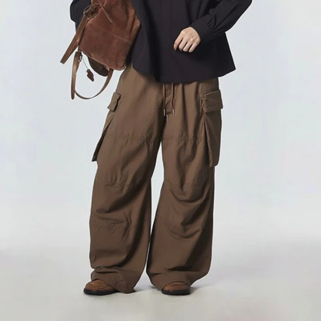 ハードキャンバス　ワイドイージー　カーゴパンツ　N1075