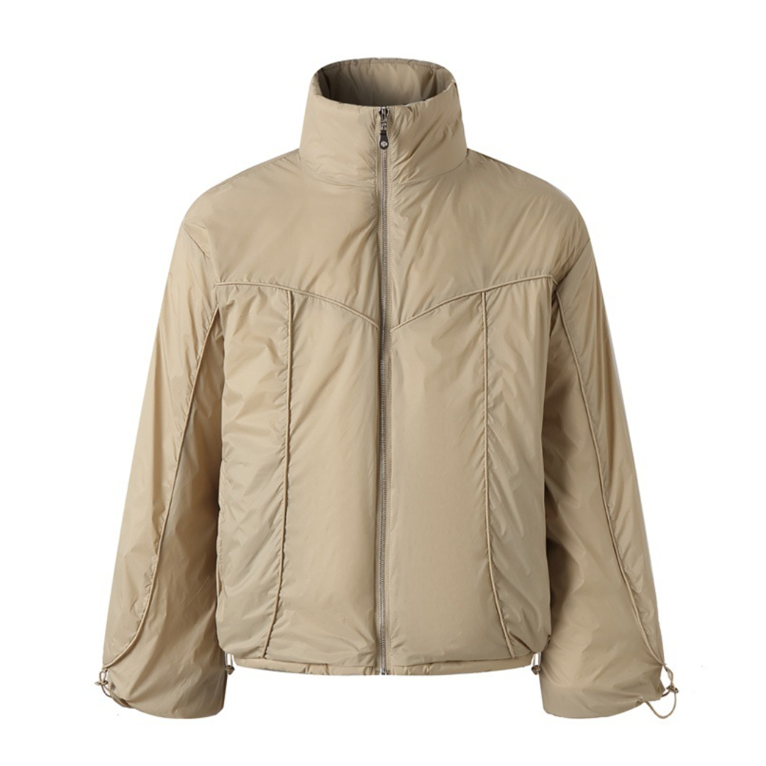 ホワイトダウン　スタンドカラー　ダウンジャケット　N1019