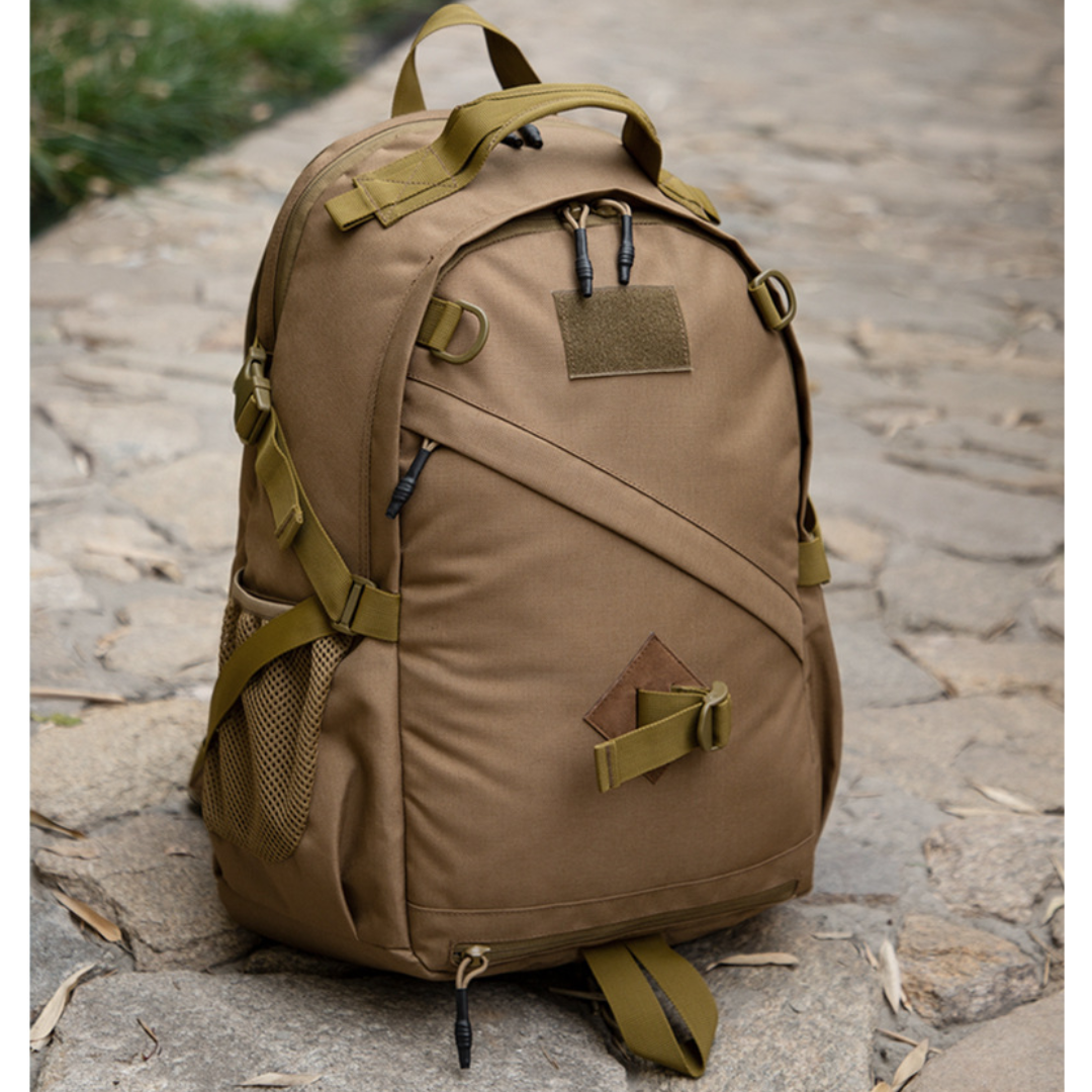 Outdoor waterproof backpack with mesh back N1127