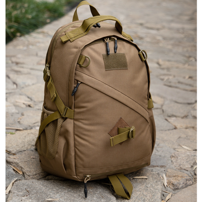 Outdoor waterproof backpack with mesh back N1127