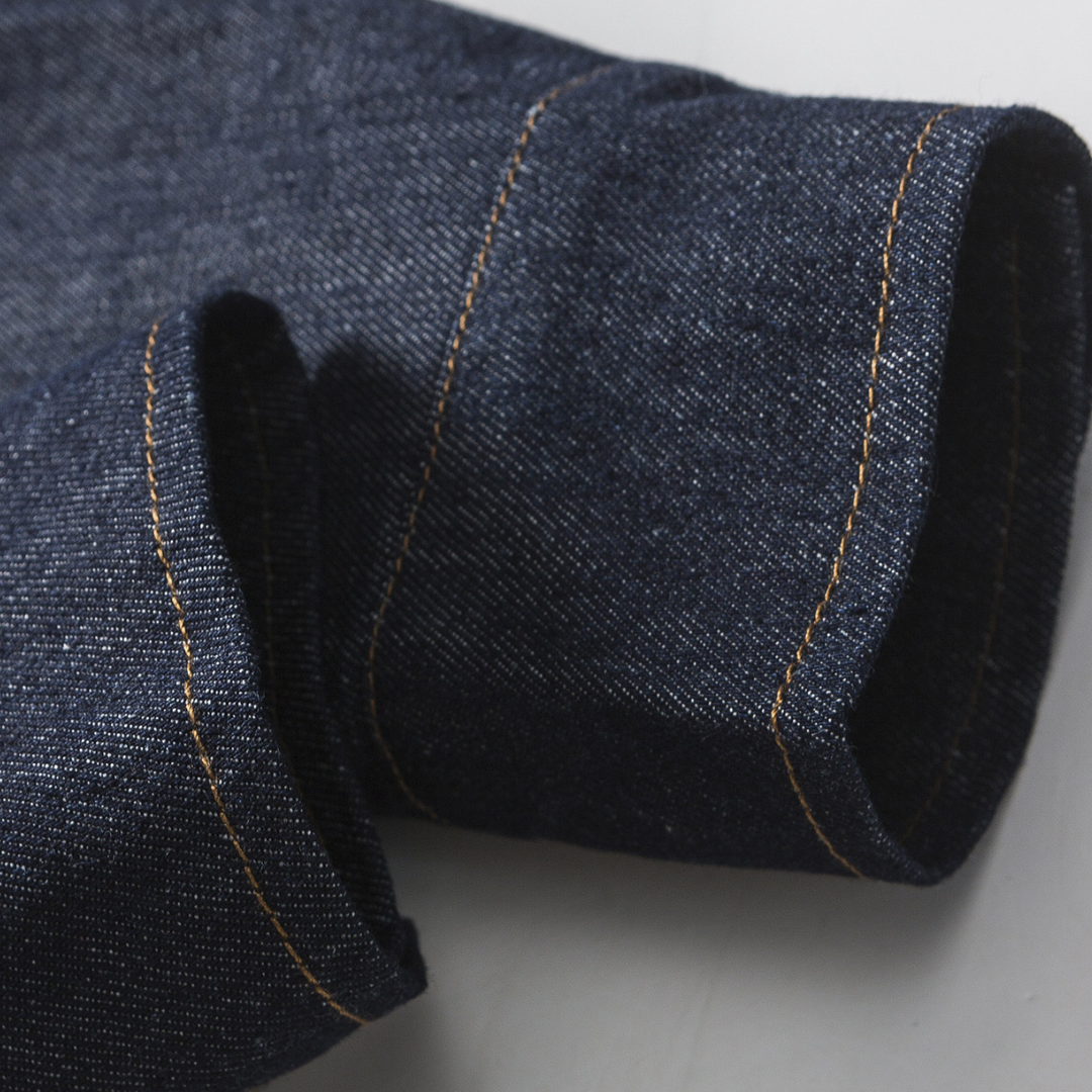 ステッチポケット　デニム　シャツジャケット　N1255