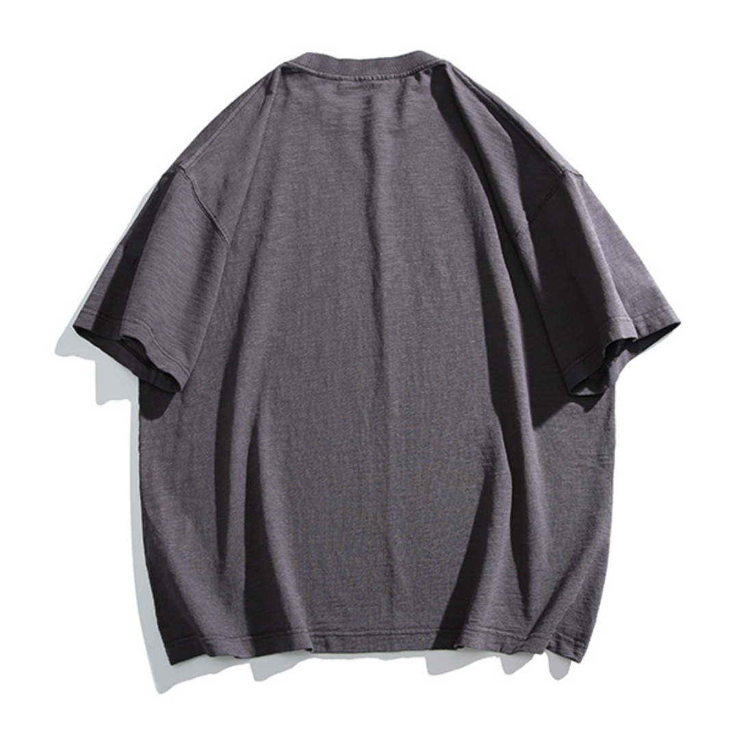 メランジコットン　ワイドTシャツ　N1633　