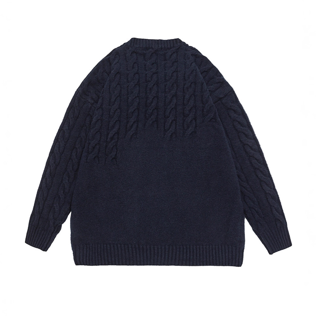 クレイジーケーブル編み　クルーニット　N925