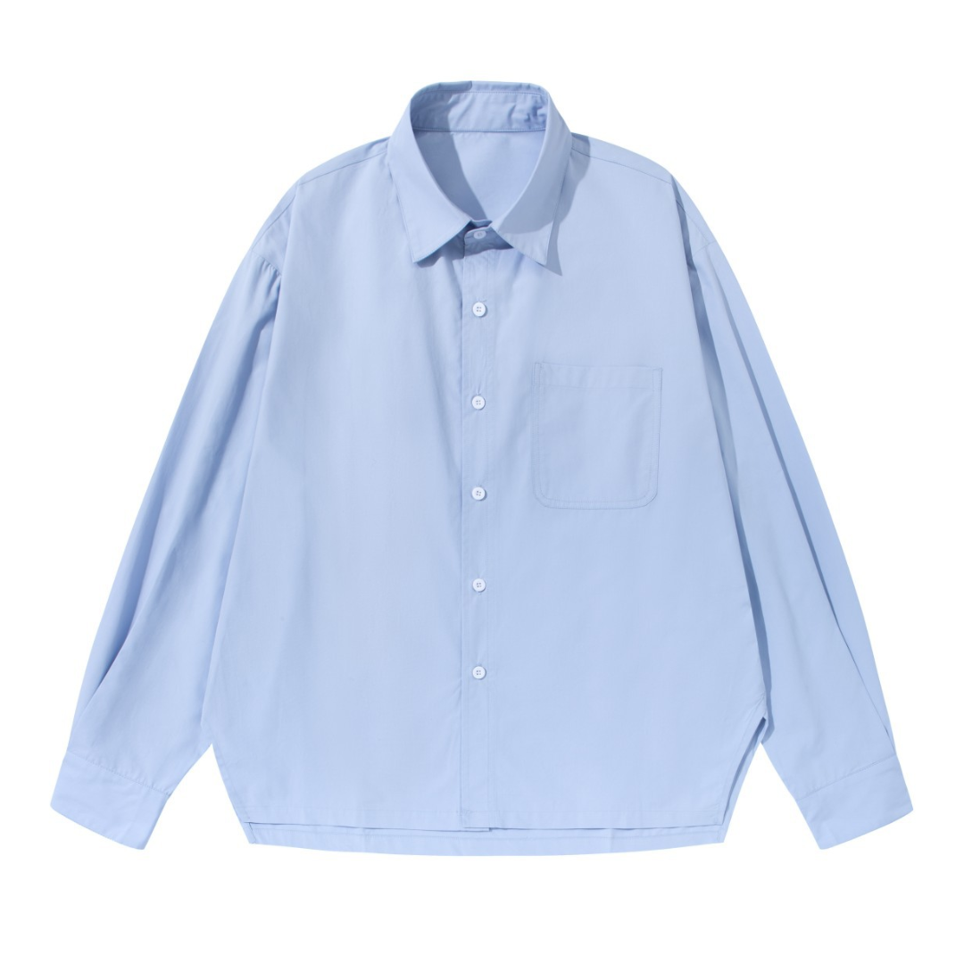 ブロード　ワイドシャツ　N1036
