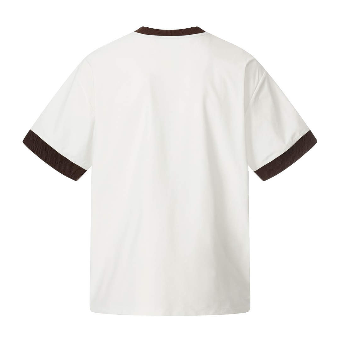 バイカラー　リブ　Tシャツ　N1599