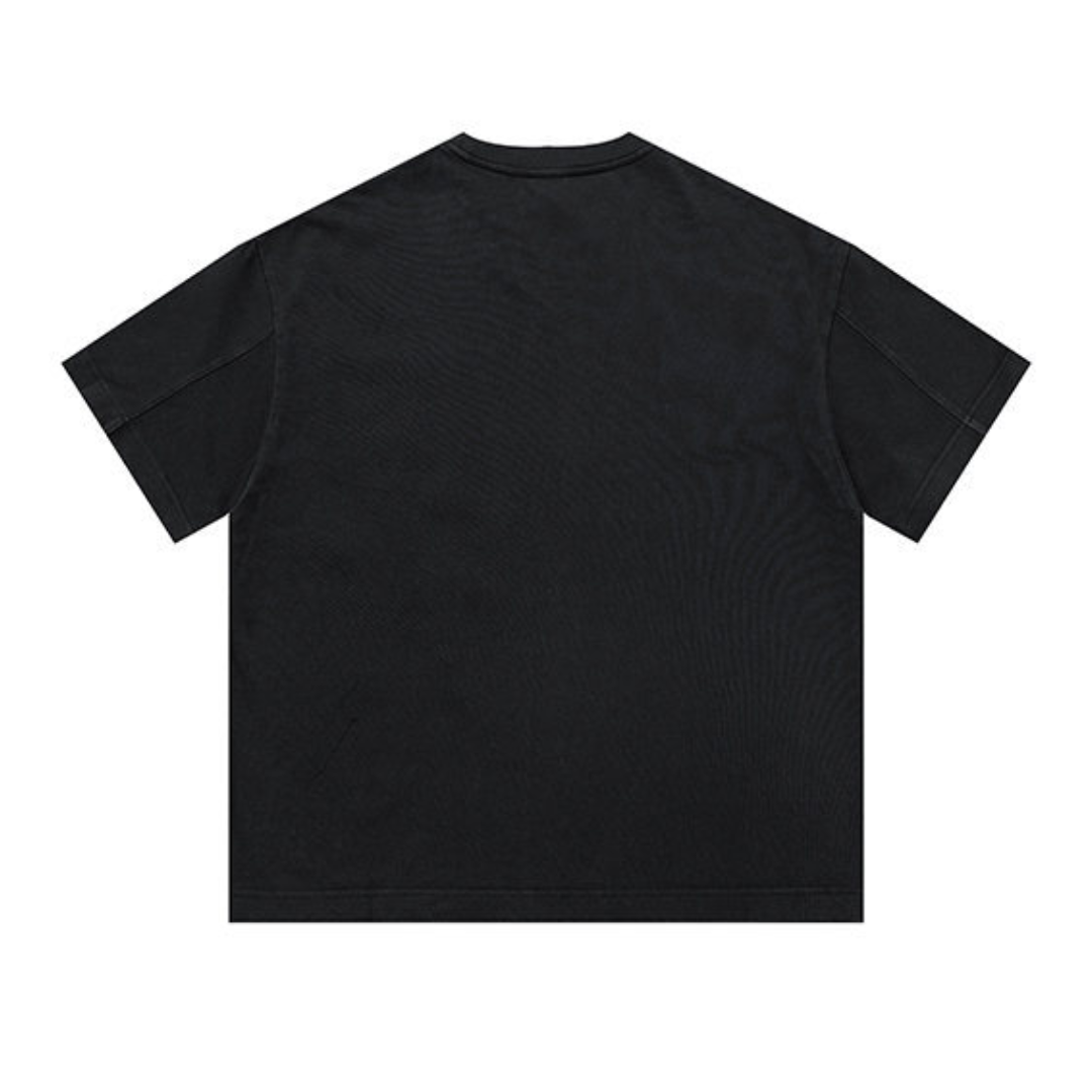 ワンポイント　レタード　Tシャツ　N1621