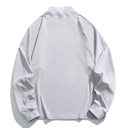 ハイネック　ラグランスリーブ　長袖Tシャツ　C192
