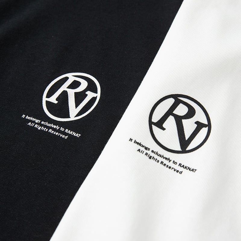 ロゴプリント　ロングスリーブTシャツ　B537