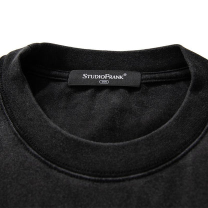 【Seamless】プリントウォッシュドTシャツ　B400