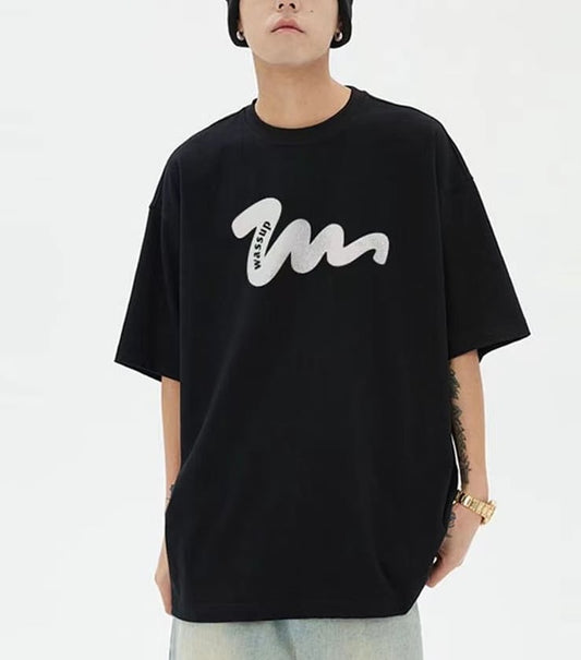 【wassup】プリントTシャツ　B123