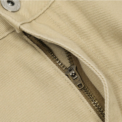 ウォッシュド　ストレートワイドパンツ　B604