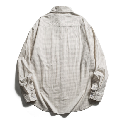 マイクロパターン　レギュラーシャツ　N1276