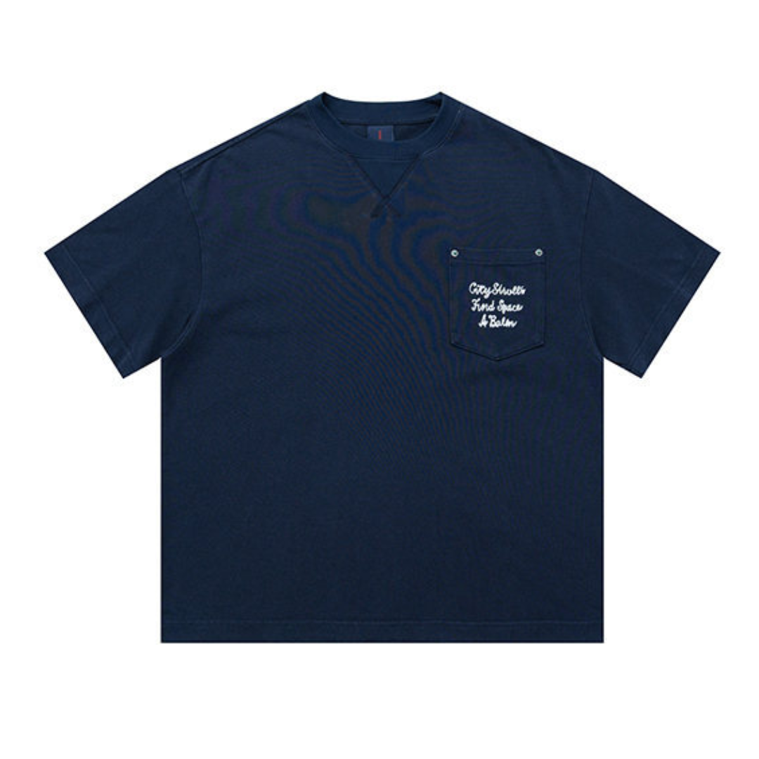 ワンポイント　レタード　Tシャツ　N1621