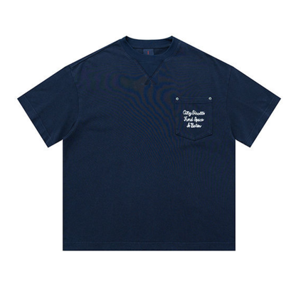 ワンポイント　レタード　Tシャツ　N1621
