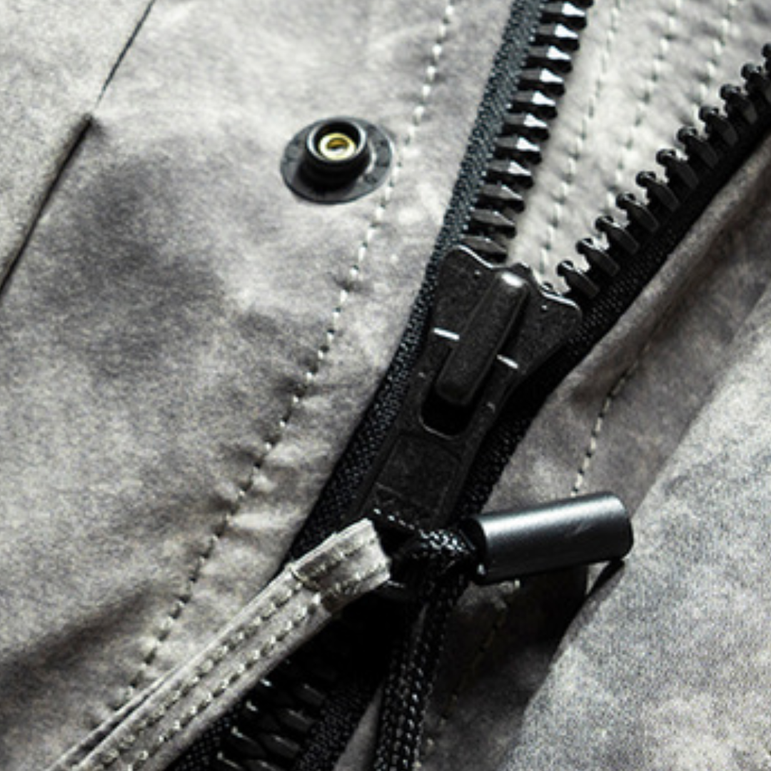 [YMORIGINAL] White Duck Down Fog Color Hooded Jacket N843