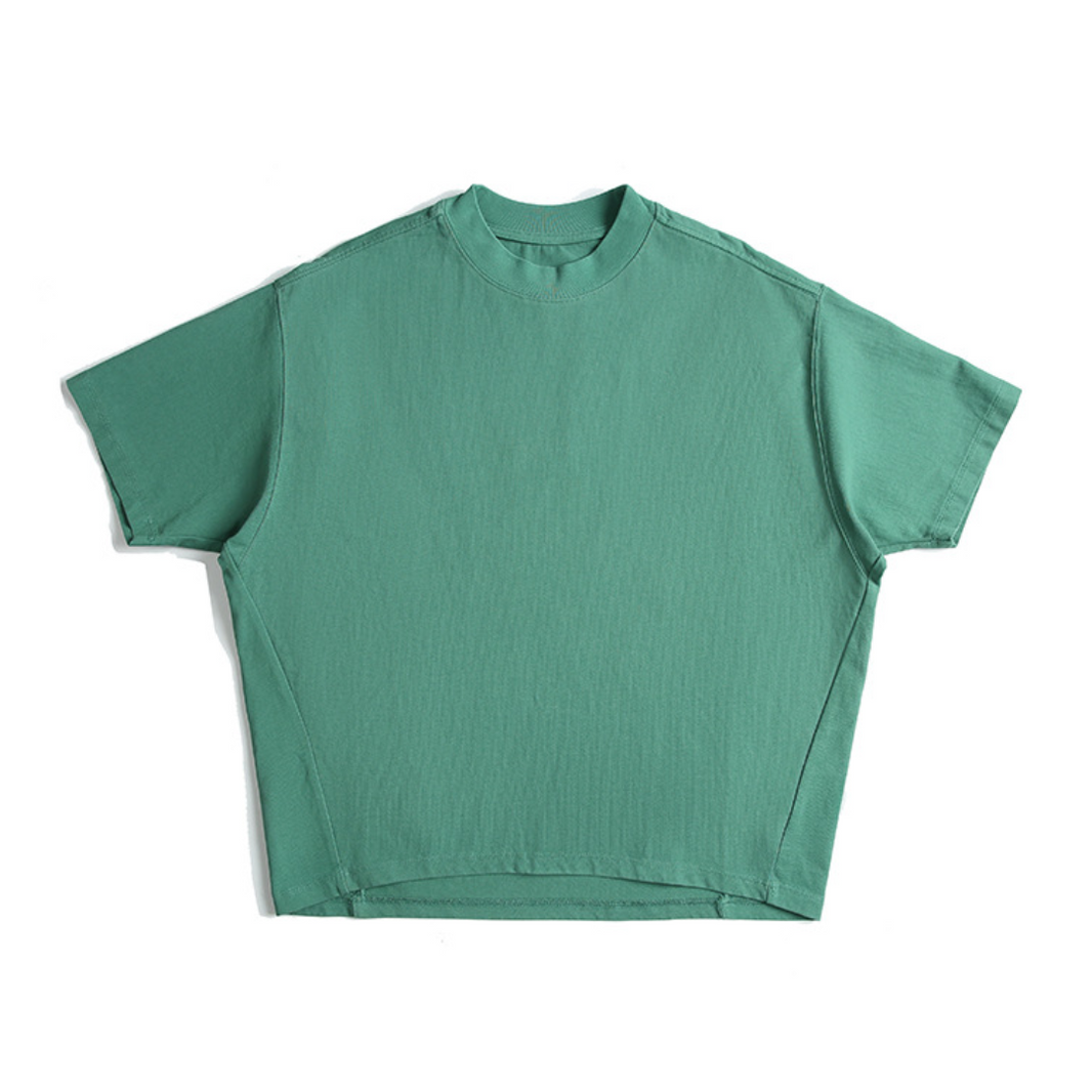 ワイドテーパード 半袖Tシャツ N413 グリーン