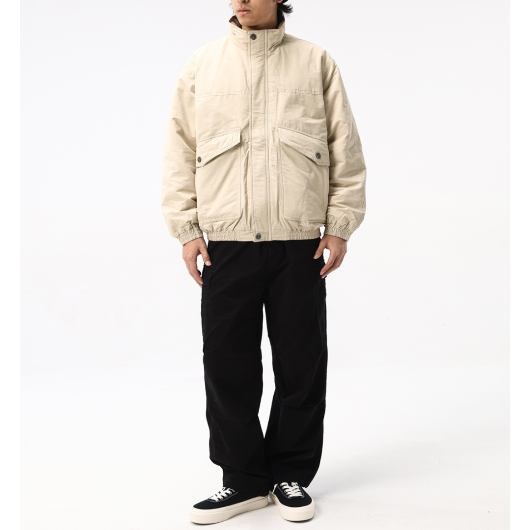 ホワイトダウン　ビッグポケット　ジャケット　N1020