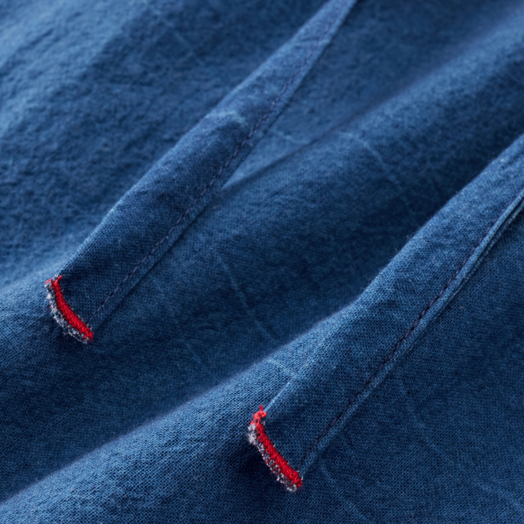 インディゴ染料め　イージーパンツ　N1326