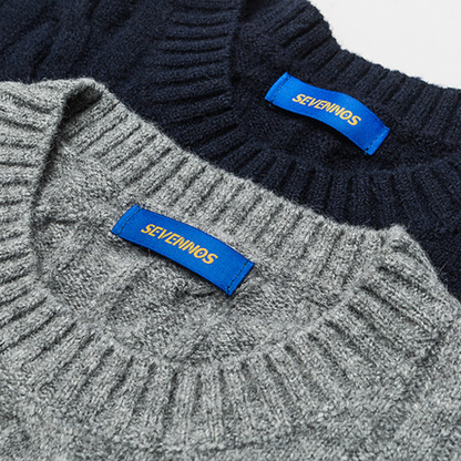 クレイジーケーブル編み　クルーニット　N925