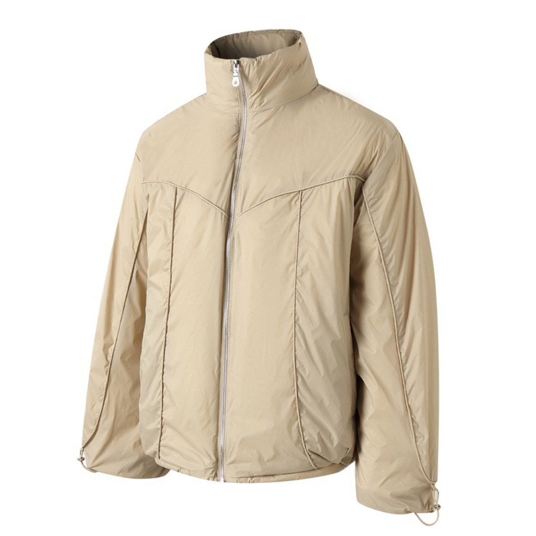 ホワイトダウン　スタンドカラー　ダウンジャケット　N1019