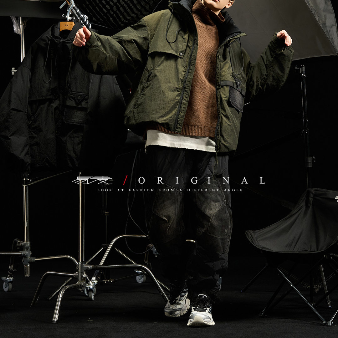 [YMORIGINAL] White Duck Down Washer PE Hooded Jacket N850