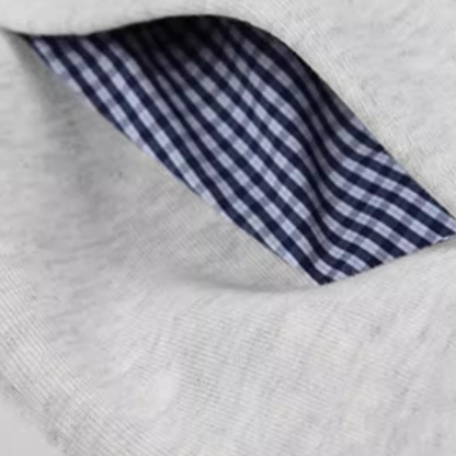 ロールアップチェック　スウェットシャツ　N1331