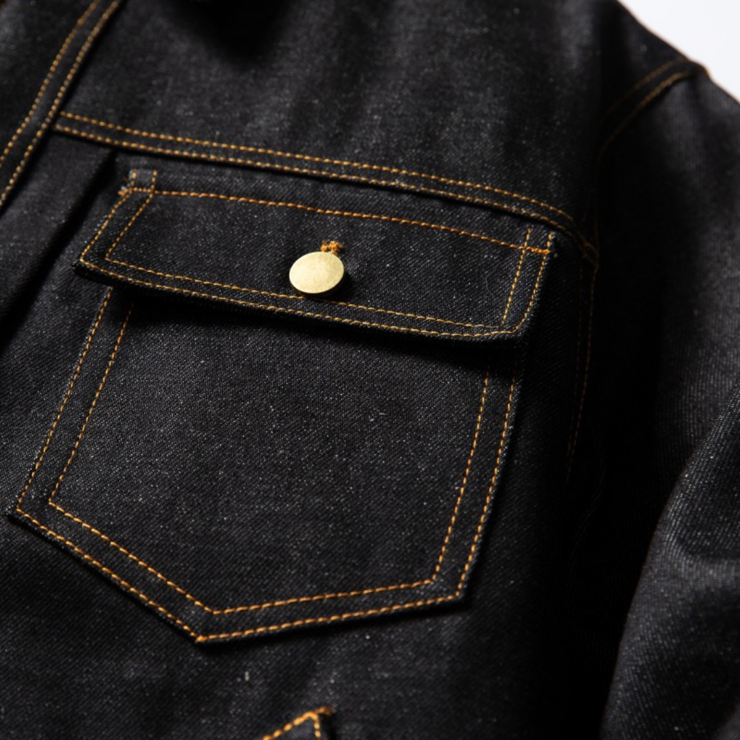 Faux layered wool polo collar knit N748