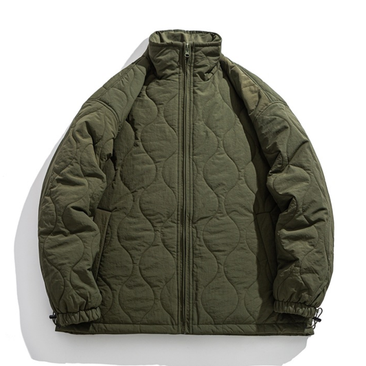 フリースライナー　ウェーブキルティング　ジャケット　N1021