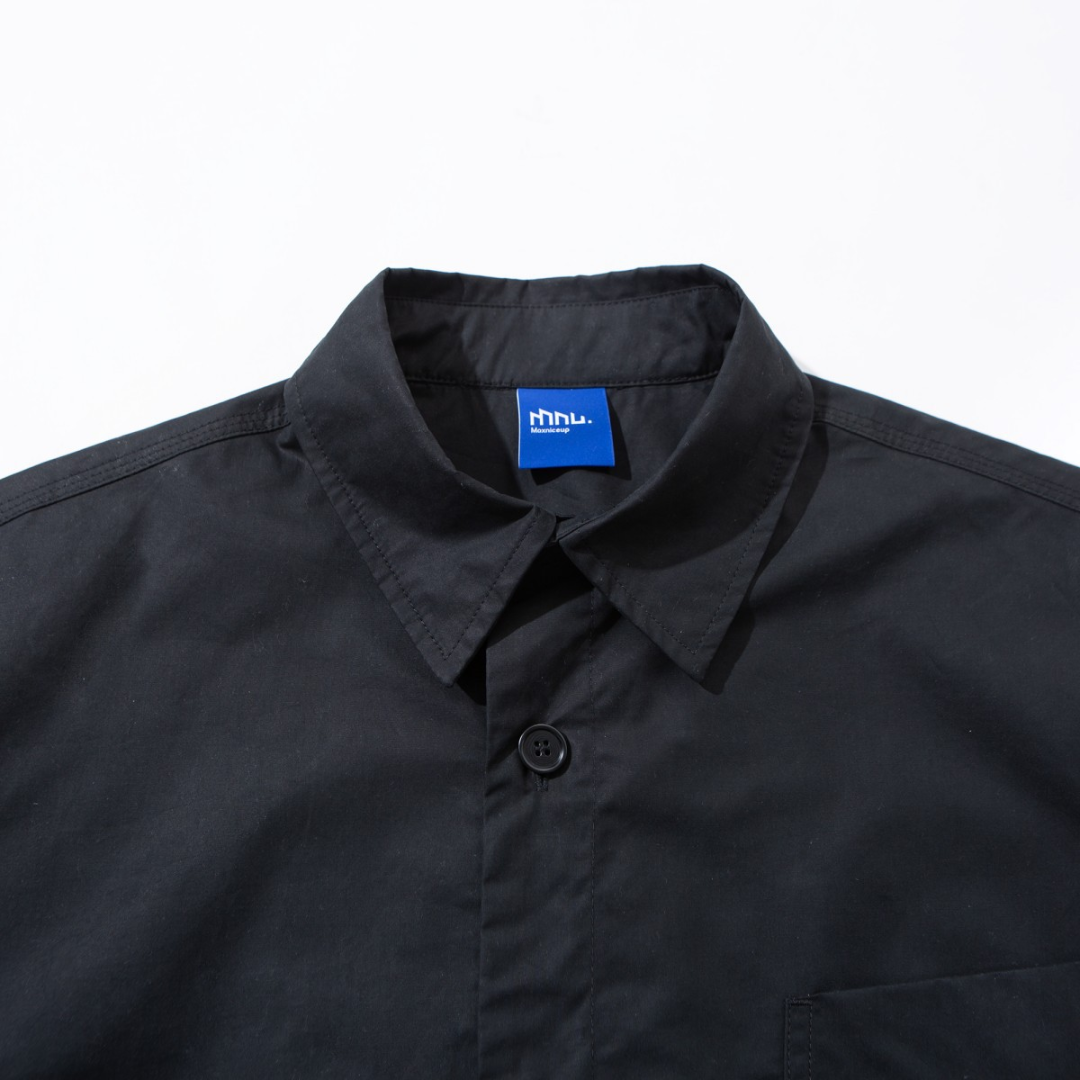 ドローコード　ギャザー　シャツジャケット　N1034