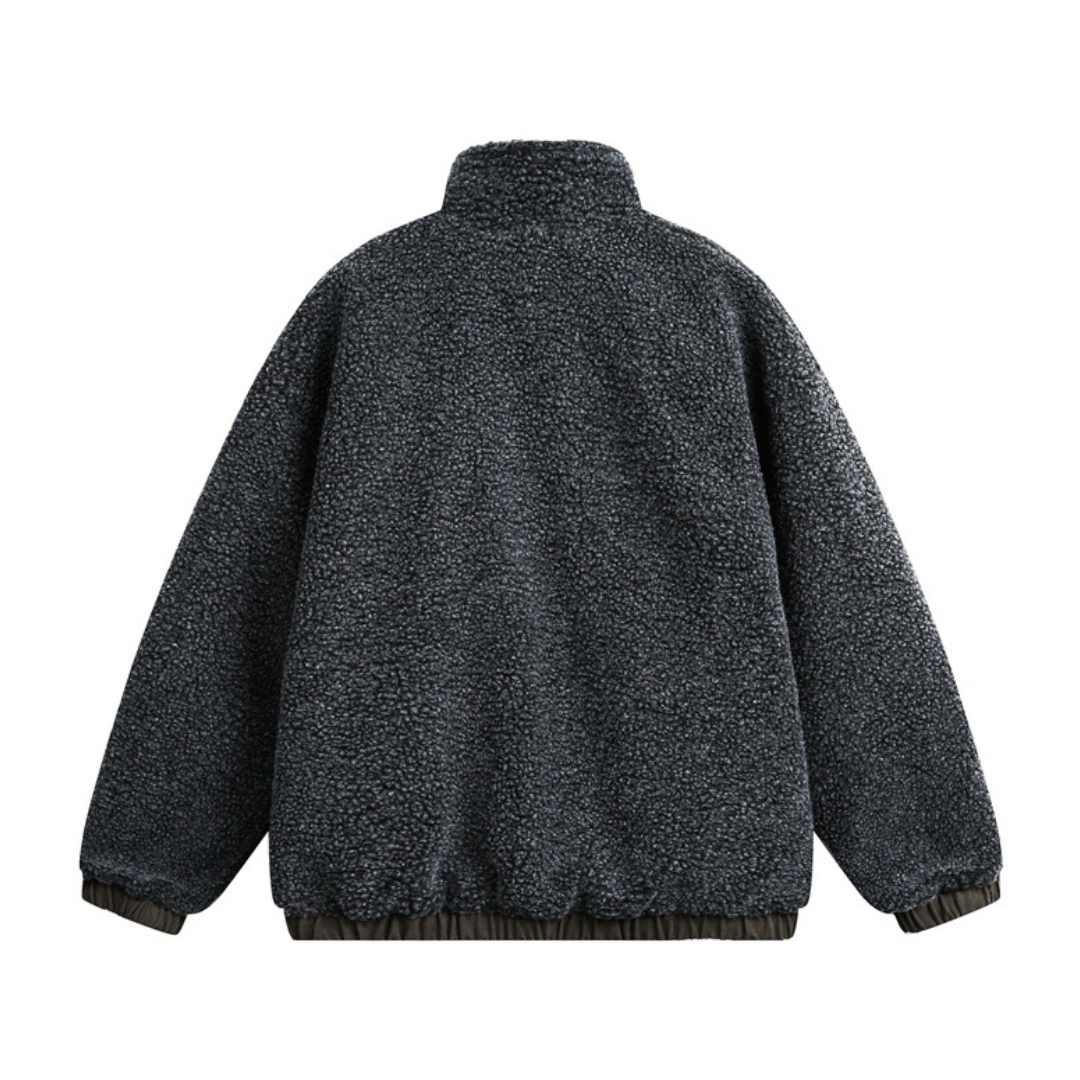 リバーシブル　ボアフリース　ジャケット　N1029