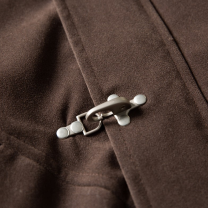 Faux layered wool polo collar knit N748