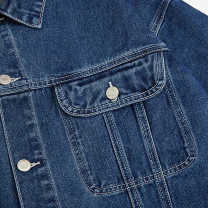 Faux layered wool polo collar knit N748