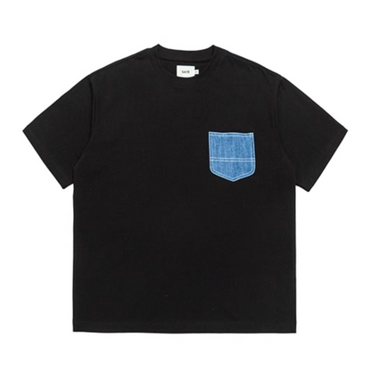 デニムパッチポケット　Tシャツ　N375