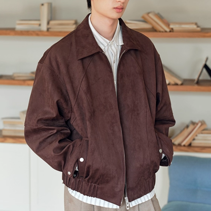 PEスエード ラグランスリーブ ジャケット N720