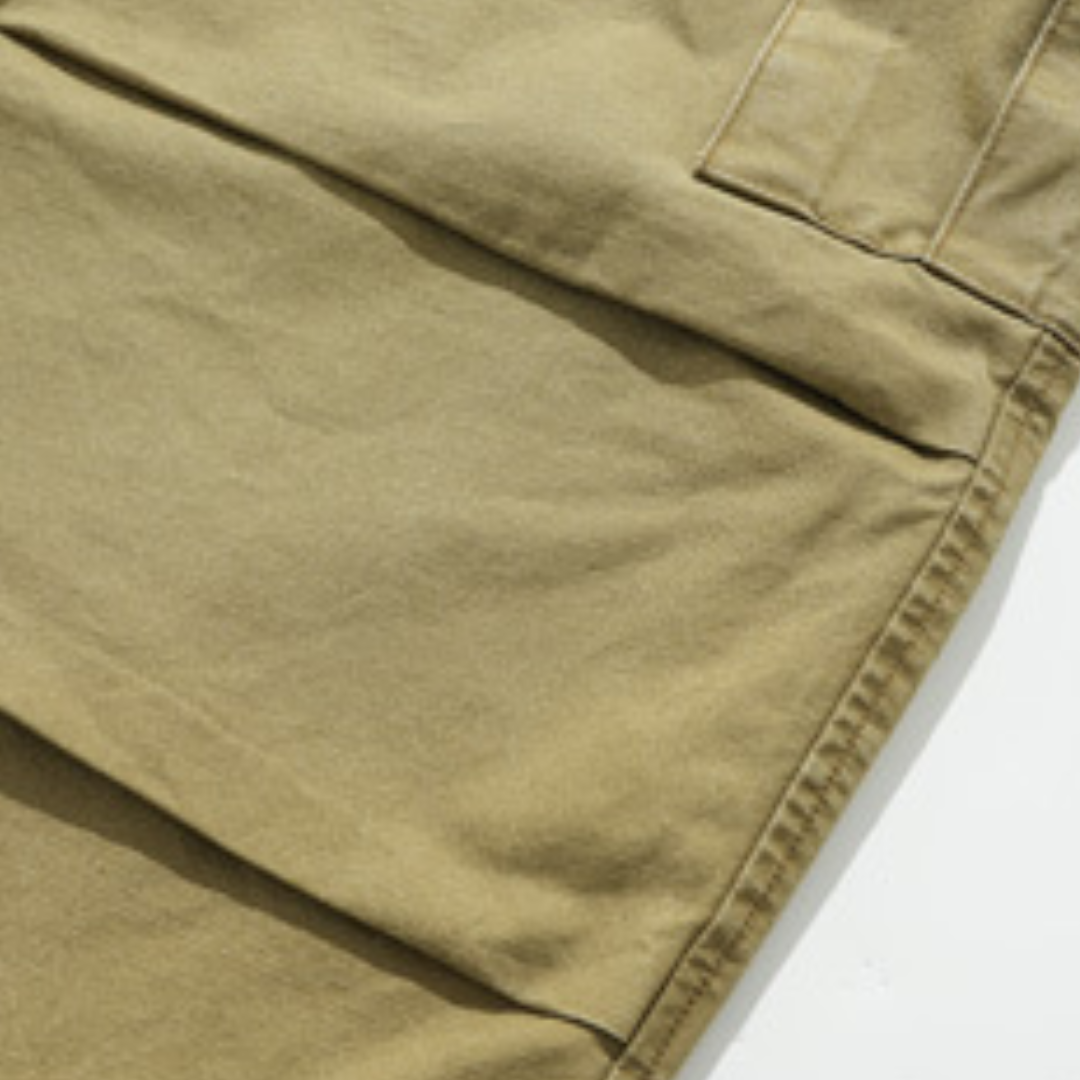 【Y.M.ORIGINAL】コットンポリエステル　マルチタック　カーゴパンツ　N972