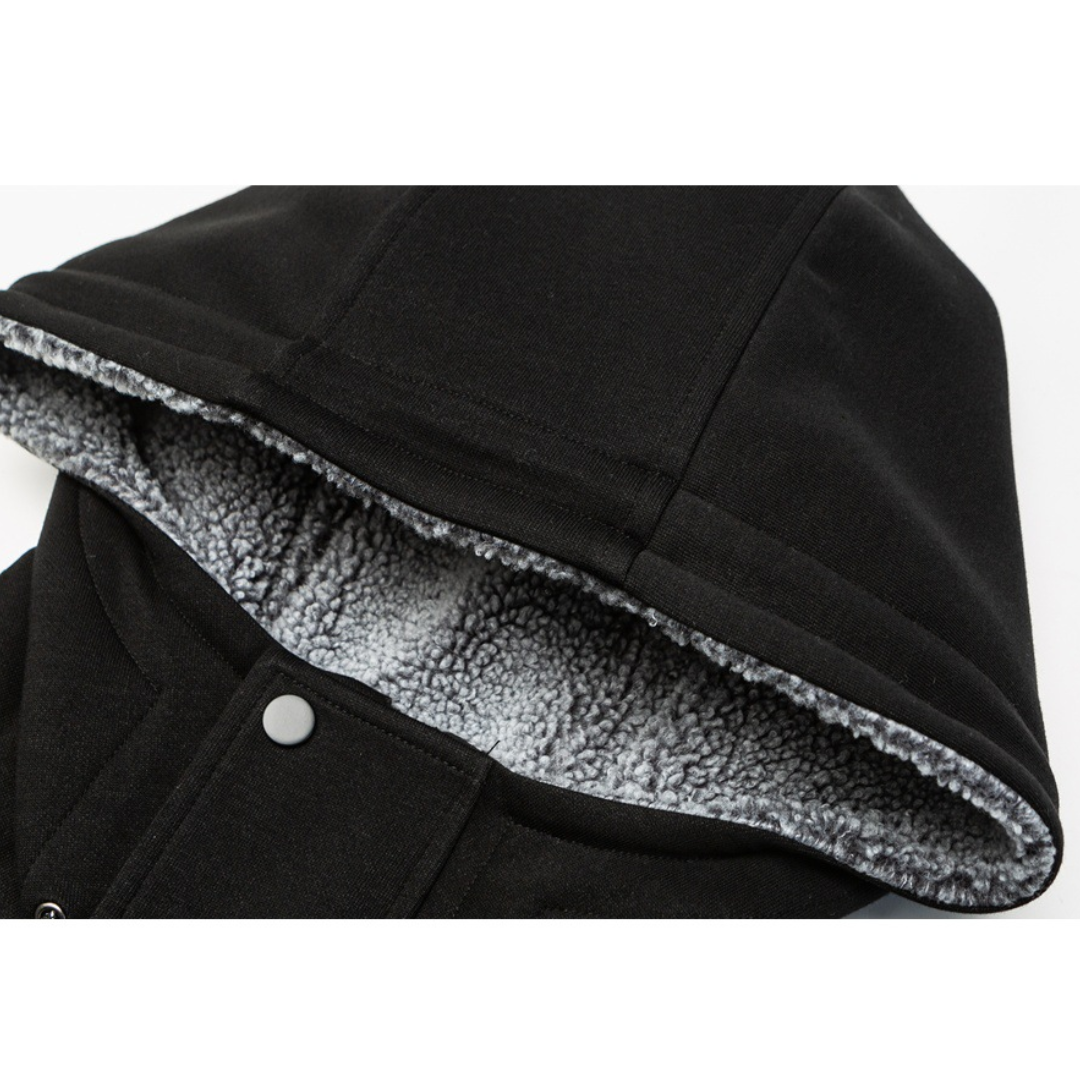 ボア＆キルティングライナー　フードジャケット　N1018