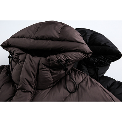 Faux layered wool polo collar knit N748