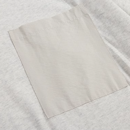 バックサイド　布帛切り替え　Tシャツ　N404