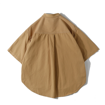 オックス　ワイド　半袖シャツ　N1401